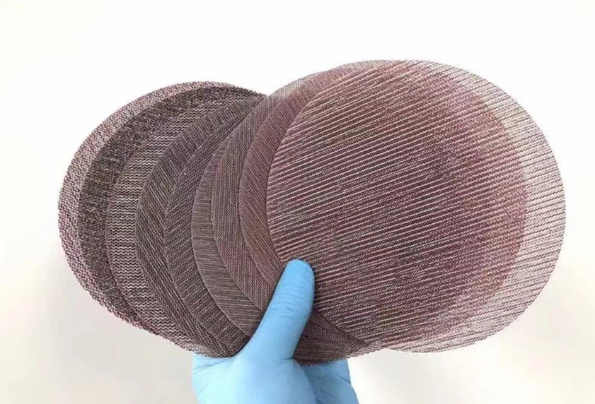 Screen Mesh Sandpaper Discs Screen Mesh Sandpaper Discs