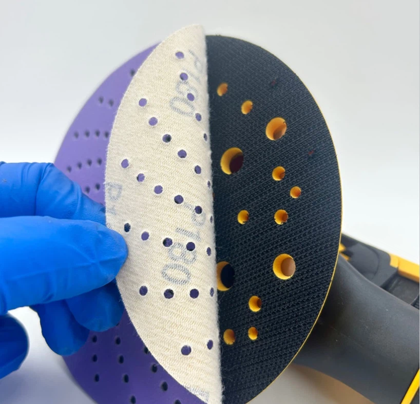 Purple Ceramic Sand Paper Discs Purple Ceramic Sand Paper Discs
